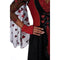 CALIFORNIA COSTUMES Costumes Red Queen Costume for Adults, Red and Black Dress
