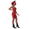 CALIFORNIA COSTUMES Costumes Red Queen Costume for Adults, Red and Black Dress
