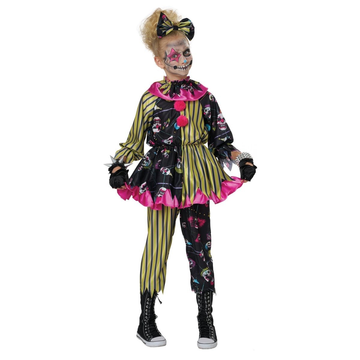 CALIFORNIA COSTUMES Costumes Sinister Skull Clown Costume for Kids