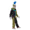 CALIFORNIA COSTUMES Costumes Sinister Skull Clown Costume for Kids, Black and Gold Shirt and Pants