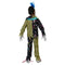CALIFORNIA COSTUMES Costumes Sinister Skull Clown Costume for Kids, Black and Gold Shirt and Pants