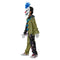 CALIFORNIA COSTUMES Costumes Sinister Skull Clown Costume for Kids, Black and Gold Shirt and Pants