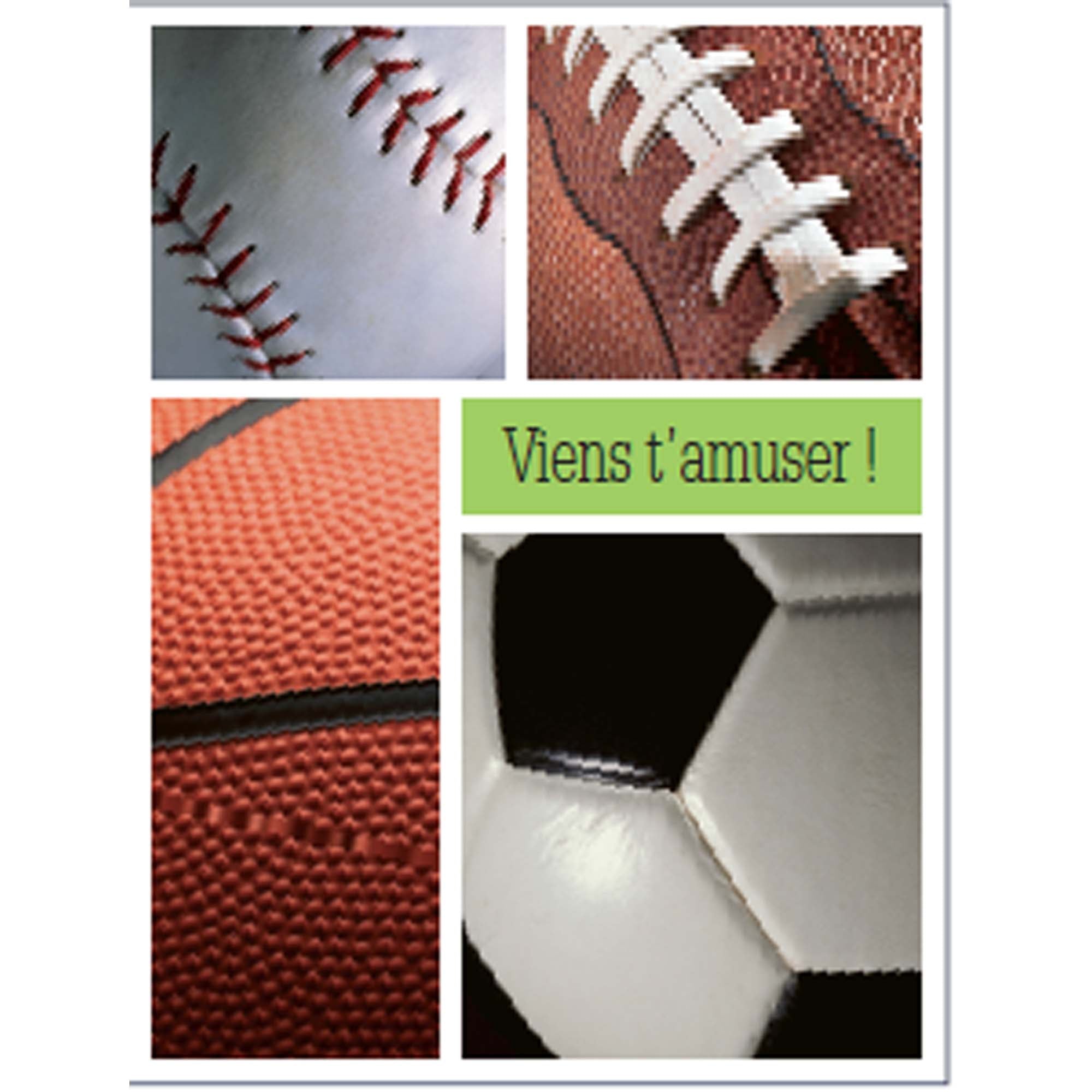 Kid Birthday Party Sport Invitation Cards, 10 Count | Party Expert
