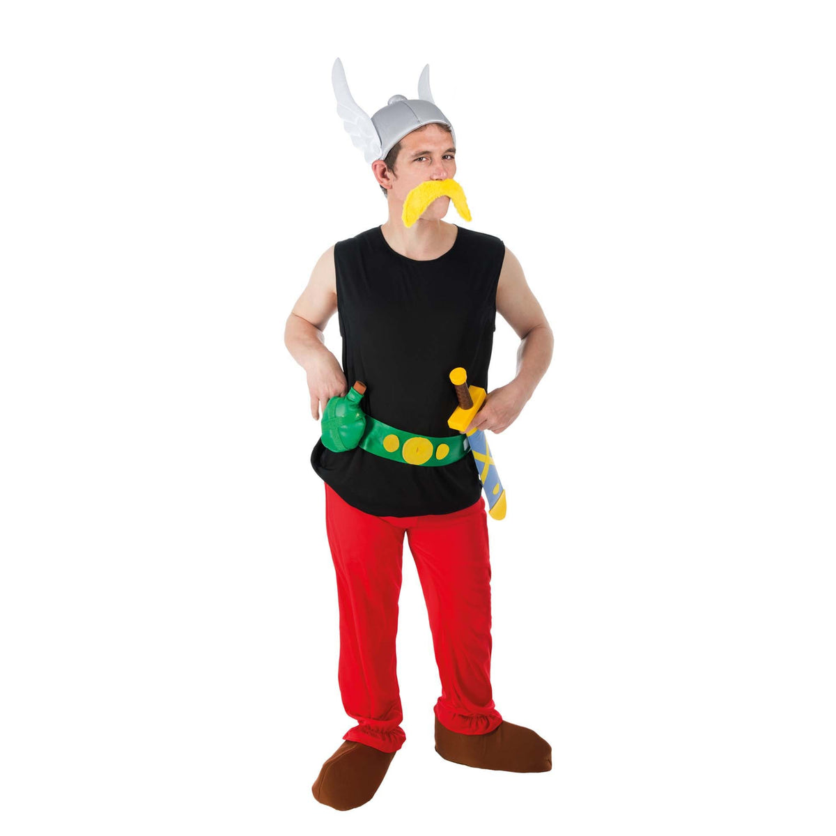 CHAKS Costumes Asterix Costume for Adults, Asterix and Obelix