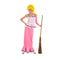 CHAKS Costumes Bonemine Costume for Adults, Asterix and Obelix, Pink Top and Skirt