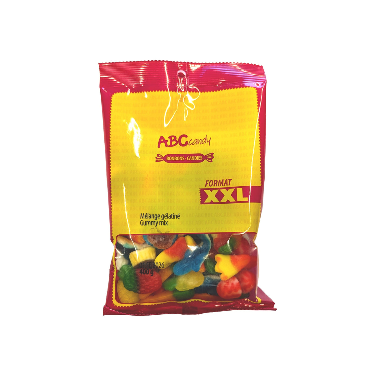 CONFISERIE ABC Impulse Buying Gummy Mix Candies, 400g, 1 Count 736640477147
