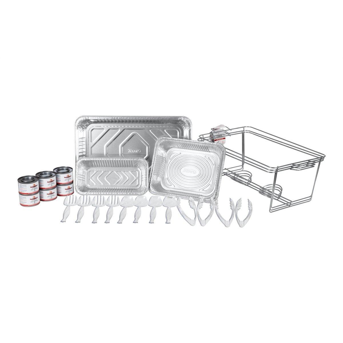 CONGLOM Cake Supplies Full Alluminium Catering Set , 31 Count 059212974876