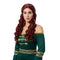 COSTUME CULTURE BY FRANCO Costume Accessories Emerald Queen Auburn Wig for Adults 091346140154