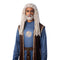 COSTUME CULTURE BY FRANCO Costume Accessories Lord of the Sea White Dreadlocks Wig for Adults