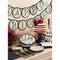 CREATIVE CONVERTING Age Specific Birthday Black and Gold Happy Birthday Swirl Decoration Custom Set, 1 Count 039938340698