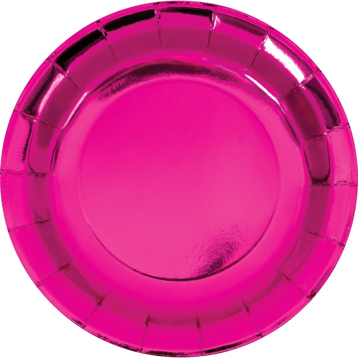 CREATIVE CONVERTING Age Specific Birthday Pink Sixteen Birthday Large Round Lunch Paper Plates, 9 Inches, 8 Count 196504001138