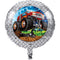 CREATIVE CONVERTING Balloons Monster Truck Rally Round Foil Balloon, 18 Inches, 1 Count 039938621933