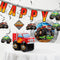 CREATIVE CONVERTING Balloons Monster Truck Rally Round Foil Balloon, 18 Inches, 1 Count 039938621933