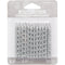 CREATIVE CONVERTING Cake Supplies Spiral Birthday Cake Candles, Metallic Silver, 24 Count 039938619671