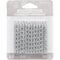 CREATIVE CONVERTING Cake Supplies Spiral Birthday Cake Candles, Metallic Silver, 24 Count 039938619671