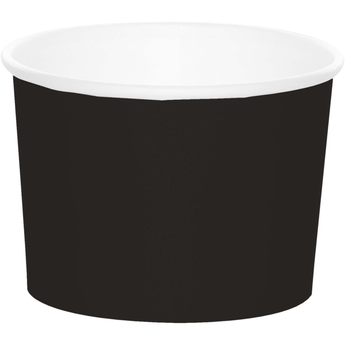CREATIVE CONVERTING Candy Bar Black Treat Cups, 9 Oz, 6 Count 039938760434