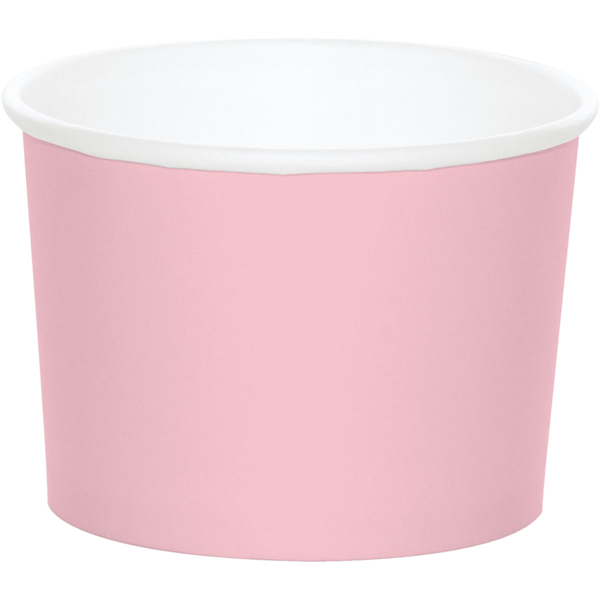 CREATIVE CONVERTING Candy Bar Light Pink Treat Cups, 9 Oz, 6 Count 039938760465