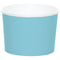 CREATIVE CONVERTING Candy Bar Powder Blue Treat Cups, 9 Oz, 6 Count 039938760458
