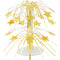 CREATIVE CONVERTING Decorations Gold Mini Cascade Table Centerpiece with Stars, 8.5 Inches, 1 Count 073525581002