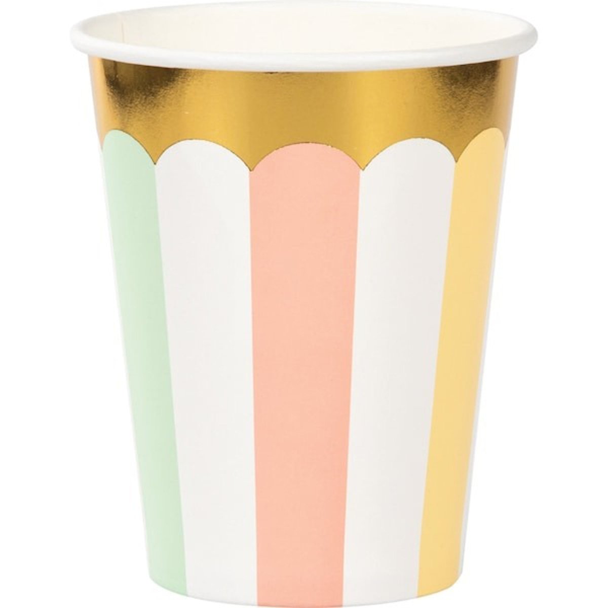 CREATIVE CONVERTING Easter Foil Pastel Party Paper Cups, 9 Oz, 8 Count 039938718329