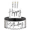 CREATIVE CONVERTING General Birthday Golden Wishes Happy Birthday Table Centerpiece, 1 Count 196504194281