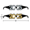 CREATIVE CONVERTING Graduation Grad 2025 Paper Glasses, Silver and Gold, 6 Count 196504121515