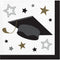 CREATIVE CONVERTING Graduation Grad Glamor Small Beverage Napkins, 16 Count 039938997403