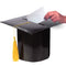 CREATIVE CONVERTING Graduation Graduation Hat Shaped Card Box, 1 Count 073525765587