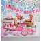 CREATIVE CONVERTING Kids Birthday Boots and Bows Happy Birthday Banner, 96 Inches, 1 Count 196504193901