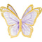 CREATIVE CONVERTING Kids Birthday Butterfly Shimmer Birthday 3D Table Centerpieces, 3 Count 039938861483
