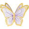 CREATIVE CONVERTING Kids Birthday Butterfly Shimmer Birthday 3D Table Centerpieces, 3 Count 039938861483