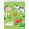 CREATIVE CONVERTING Kids Birthday Farm Animals Birthday Paper Treat Bags, 8 Count 039938981785
