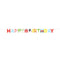 CREATIVE CONVERTING Kids Birthday Farm Animals Happy Birthday Letter Banner, 1 Count 039938981808