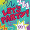 CREATIVE CONVERTING Kids Birthday Graffiti Party Birthday Large Lunch Napkins, 16 Count 196504193109