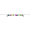 CREATIVE CONVERTING Kids Birthday Graffiti Party Birthday "Let's Party" Banner, 96 Inches, 1 Count 196504193222