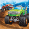 CREATIVE CONVERTING Kids Birthday Monster Truck Rally Birthday Large Lunch Napkins, 16 Count 039938618056