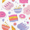 CREATIVE CONVERTING Kids Birthday Sweet Dreams Birthday Large Lunch Napkins, 16 Count 196504193543