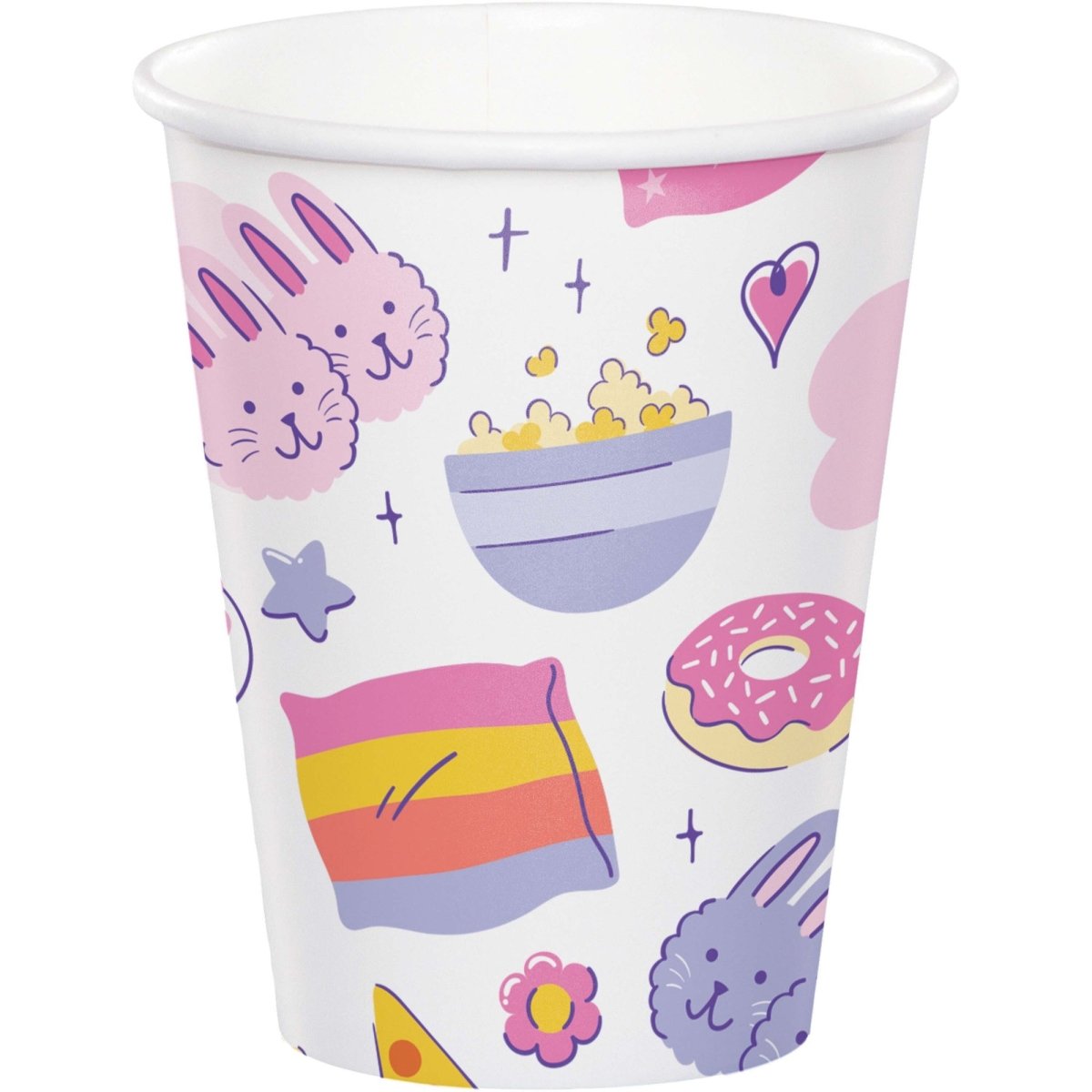 CREATIVE CONVERTING Kids Birthday Sweet Dreams Birthday Paper Cups, 9 Oz, 8 Count 196504193604