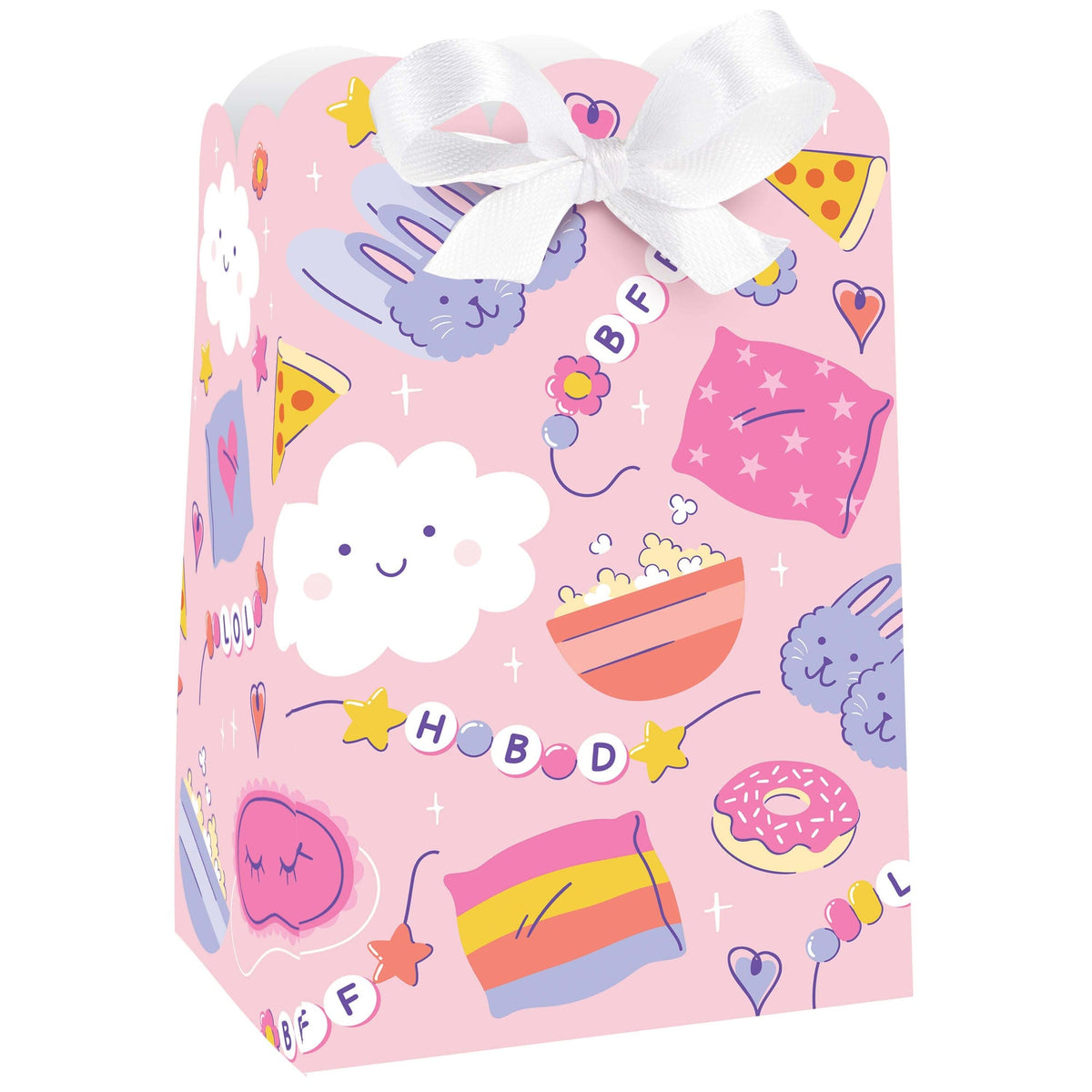 CREATIVE CONVERTING Kids Birthday Sweet Dreams Birthday Treat Bags, 8 Count 196504193680