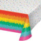 CREATIVE CONVERTING Theme Party Mexican Fiesta Rectangular Plastic Table Cover, 54 x 102 Inches, 1 Count 039938622329