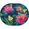 CREATIVE CONVERTING Theme Party Tropic Time Large Oval Paper Platters, 8 Count 196504141230