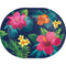CREATIVE CONVERTING Theme Party Tropic Time Large Oval Paper Platters, 8 Count 196504141230