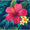 CREATIVE CONVERTING Theme Party Tropic Time Small Beverage Napkins, 16 Count 196504141193