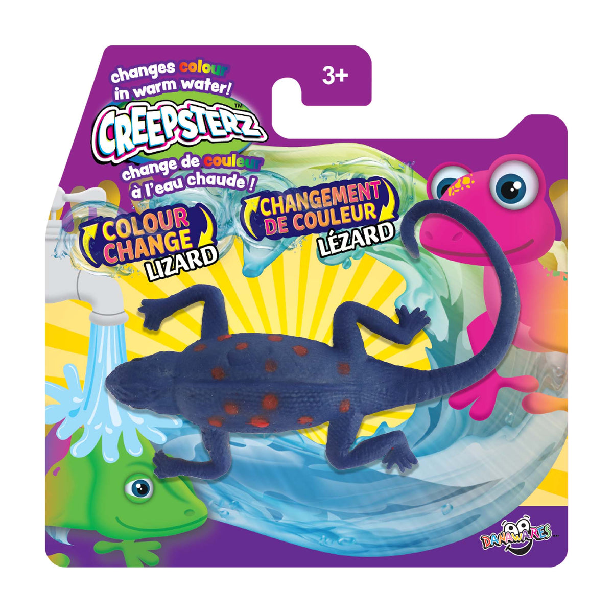 Creepsterz Colour Changing Lizard, 1 Count | Party Expert