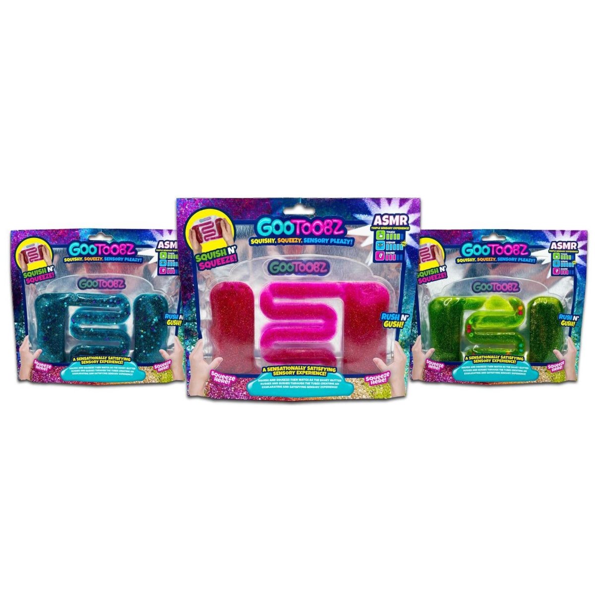 DANAWARES Impulse Buying Goo Toobz Fidget Sensory Toy, Assortment, 1 Count 850031949270