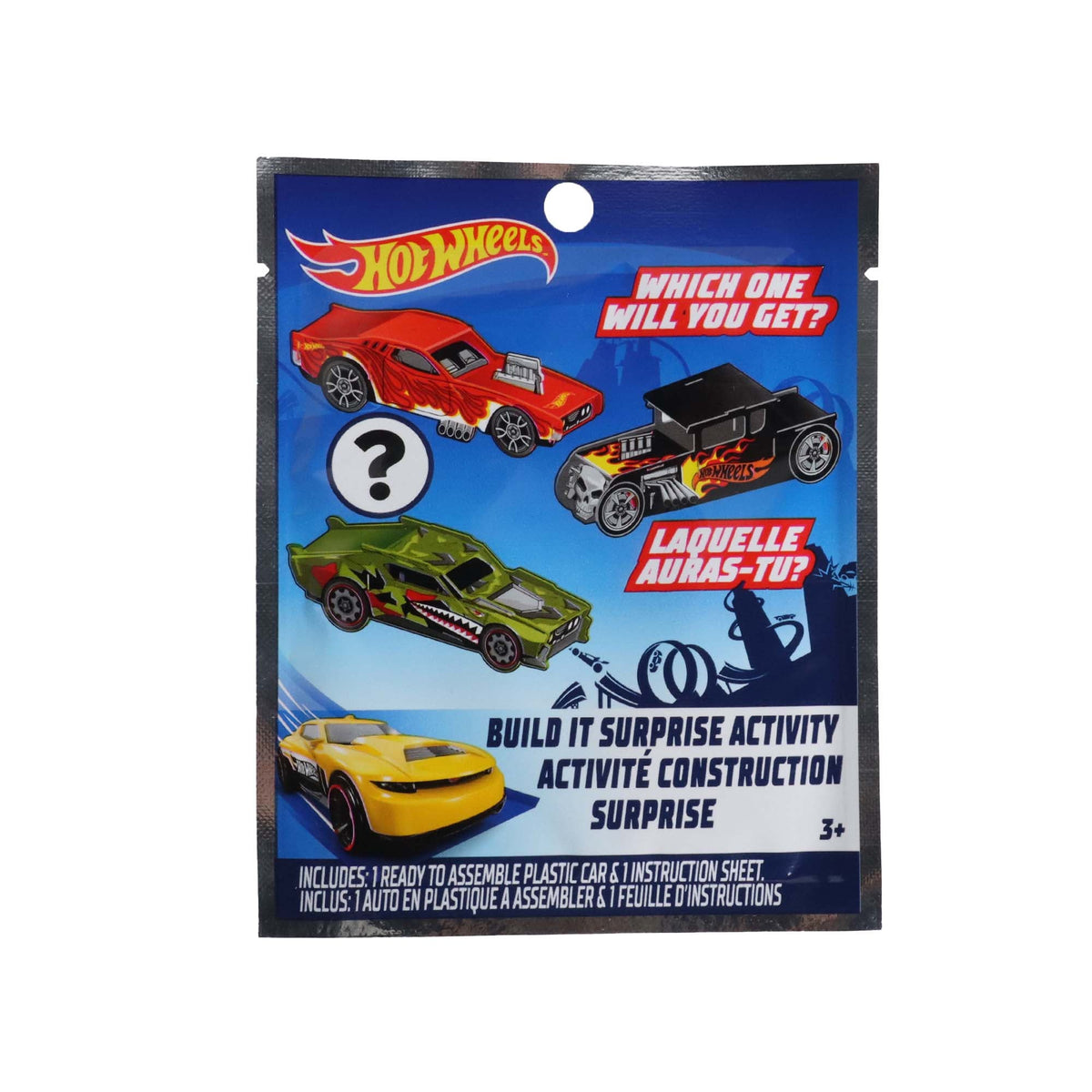 DANAWARES Impulse Buying Hot Wheels Build It Surprise Activity Bag, 1 Count 029116497016