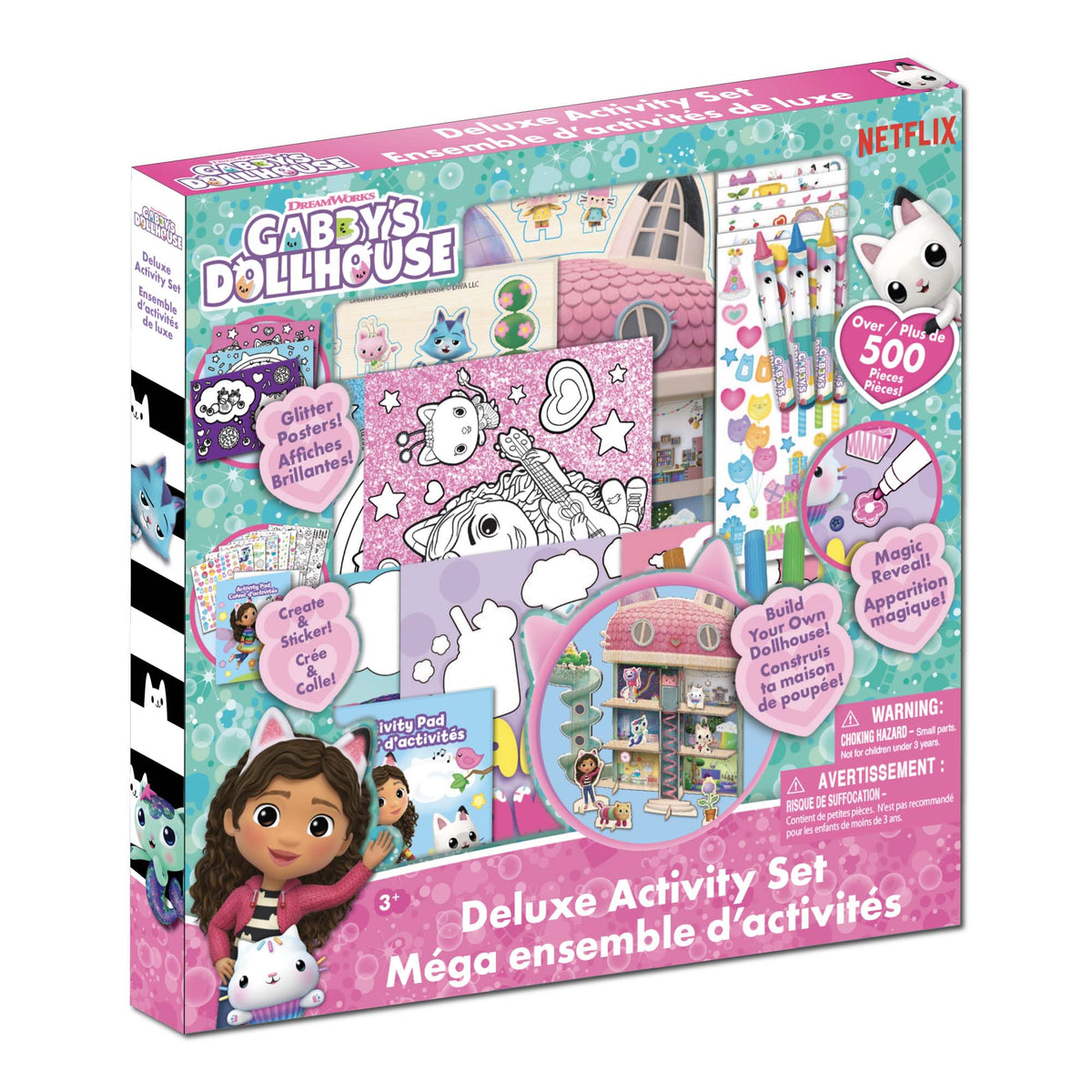 DANAWARES Kids Birthday Gabby's Dollhouse Deluxe Activity Set, 1 Count