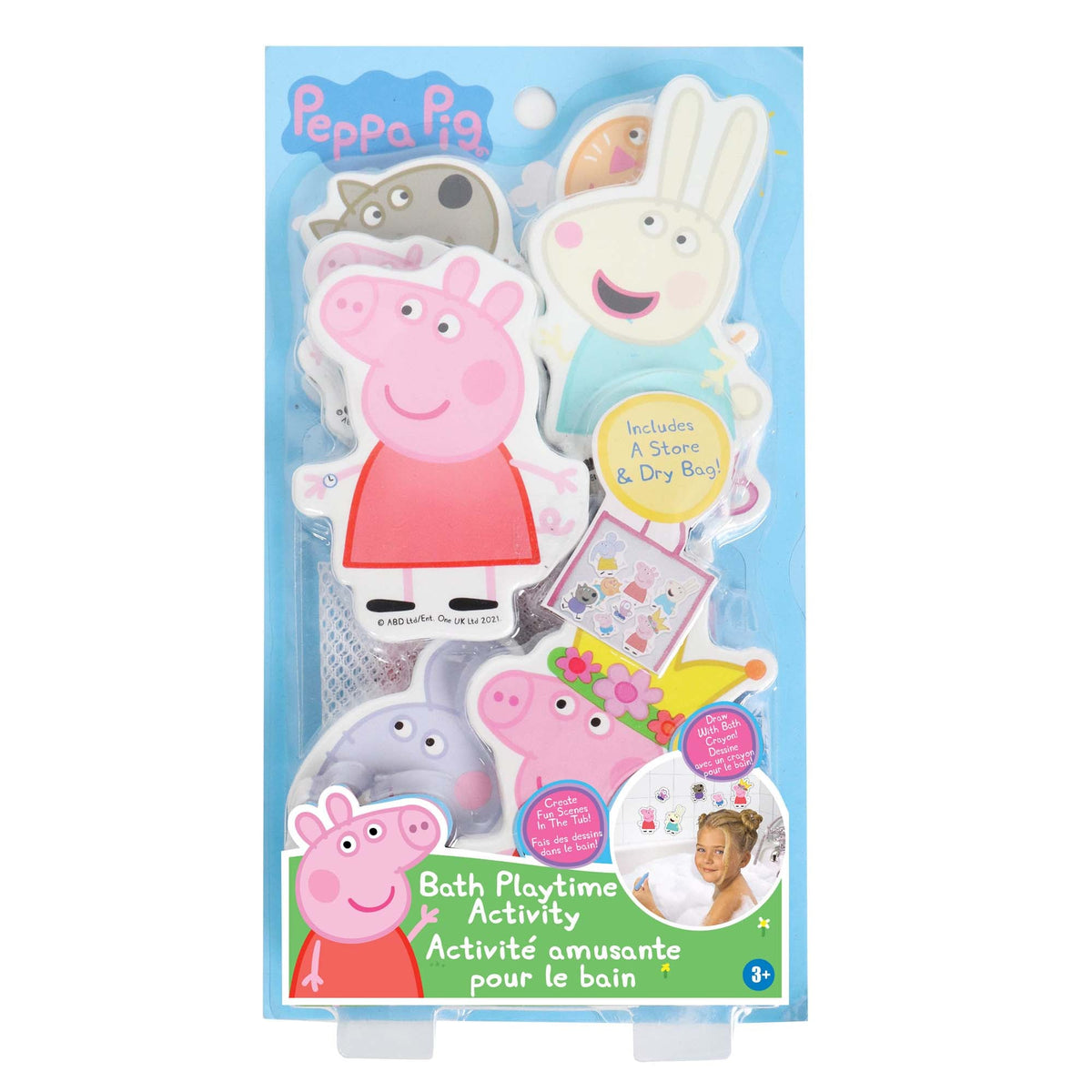 DANAWARES Toys & Games Peppa Pig Bath Playtime Set, 1 Count