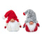 DANSON DECOR Christmas Fabric Sitting Santa Gnome, 4 Inches, Assortment, 1 Count