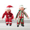DANSON DECOR Christmas Flexible Fabric Elf In Sleepwear, 10 Inches, Assortment, 1 Count 062615841584